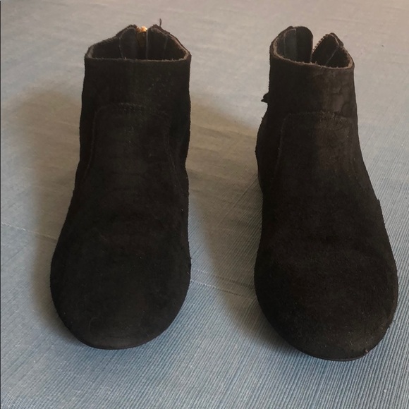 YKK Suede Leather Booties - Picture 1 of 7